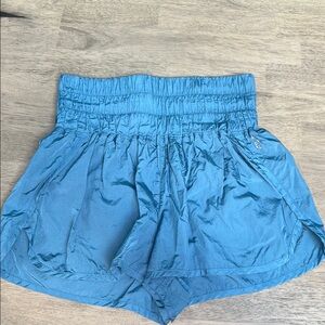 Free People Movement The Way Home Shorts Blue/ Teal Women's Shorts NWOT XL